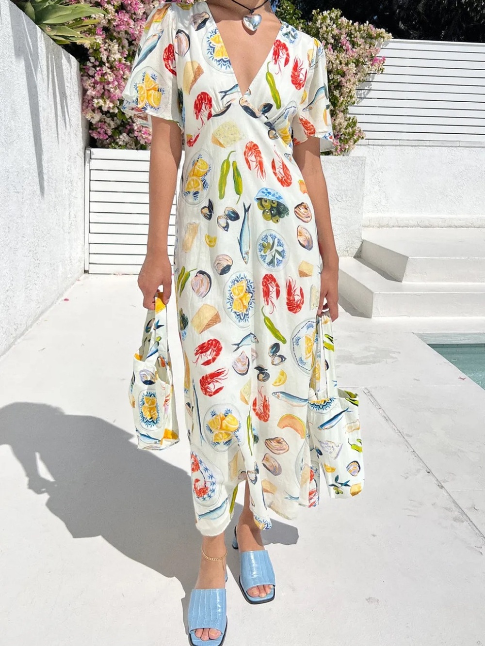 Lisa Says Gah Grace Dress in Tapas print - Picture 4 of 4